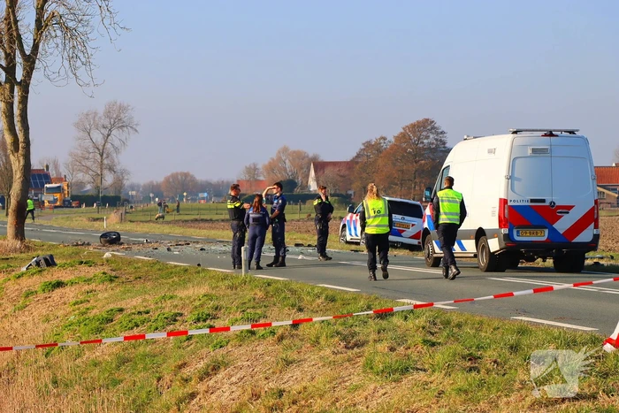 Massale inzet van hulpdiensten na dodelijk ongeval