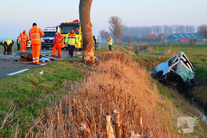 Massale inzet van hulpdiensten na dodelijk ongeval