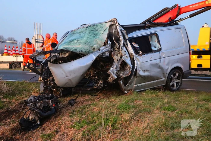 Massale inzet van hulpdiensten na dodelijk ongeval