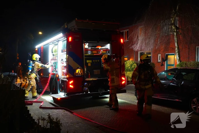 Bewoners opgevangen na keukenbrand