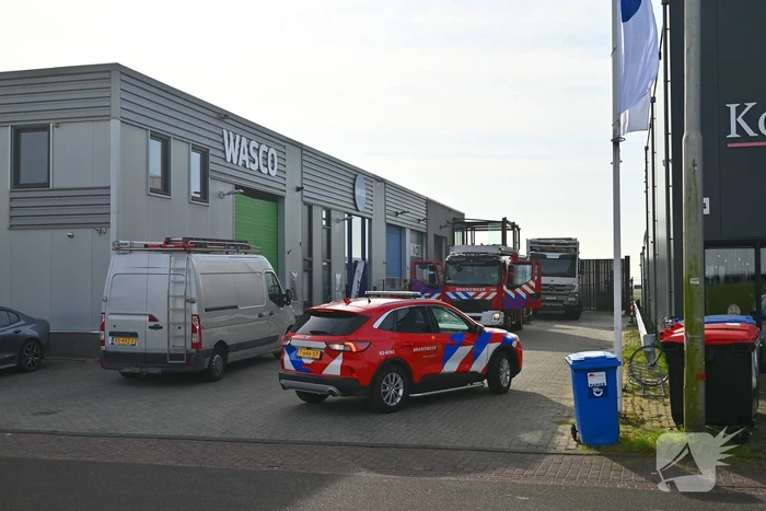 Brandmelding bij bedrijfspand blijkt vals alarm