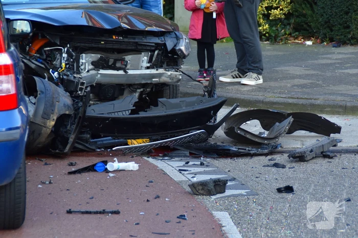 Meerdere voertuigen betrokken bij ongeval