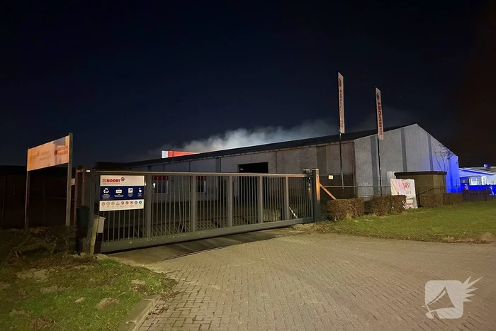 Flinke rookontwikkeling door brand bij afvalverwerkingsbedrijf