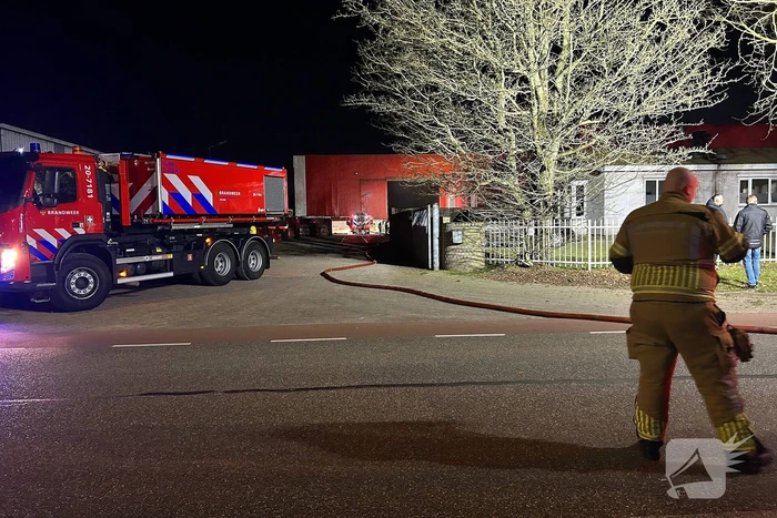 Flinke rookontwikkeling door brand bij afvalverwerkingsbedrijf