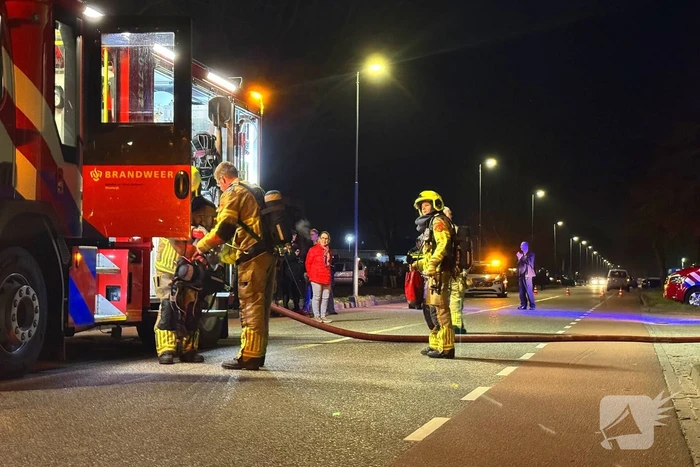 Flinke rookontwikkeling door brand bij afvalverwerkingsbedrijf