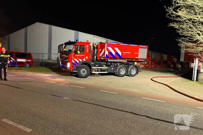 Flinke rookontwikkeling door brand bij afvalverwerkingsbedrijf