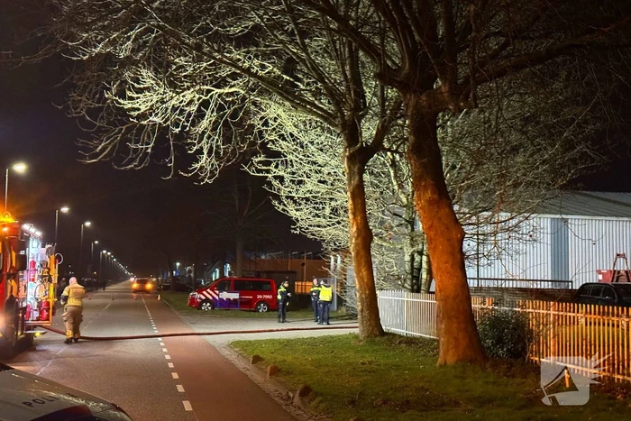 Flinke rookontwikkeling door brand bij afvalverwerkingsbedrijf