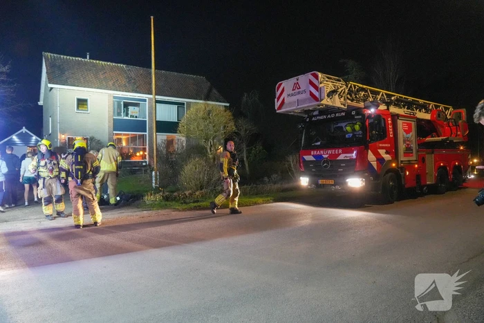 Brandweer ingezet voor schoorsteenbrand