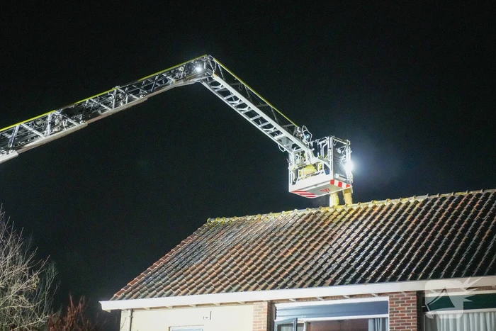 Brandweer ingezet voor schoorsteenbrand