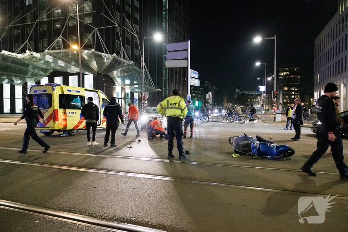 ongeval laan op zuid rotterdam