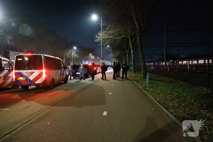 Feyenoord supporters verdreven door mobiele eenheid