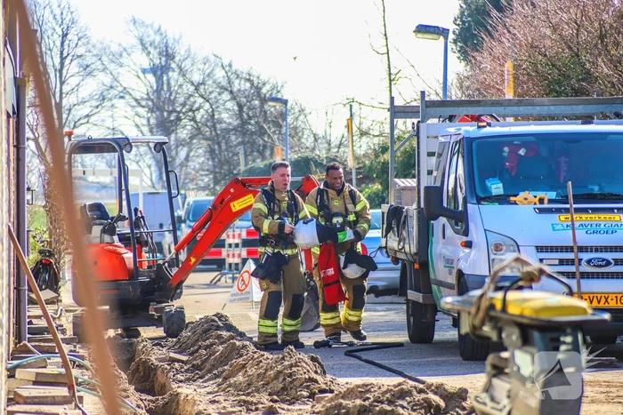 Geen gas en internet door graafwerkzaamheden