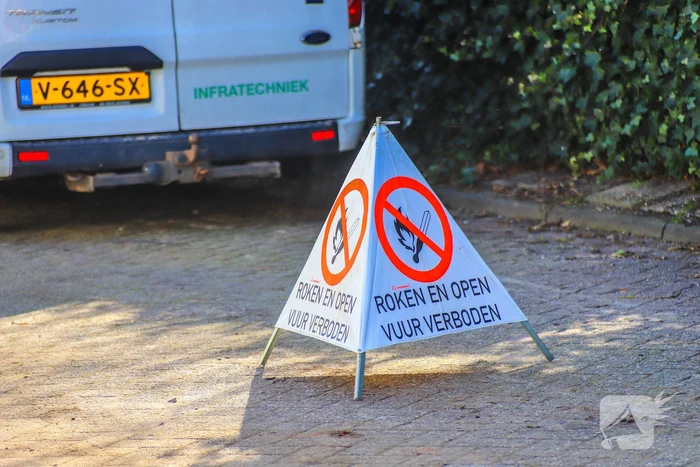 Geen gas en internet door graafwerkzaamheden
