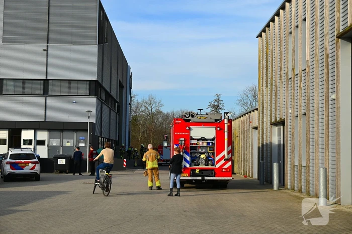 Gebouw ontruimd door brand