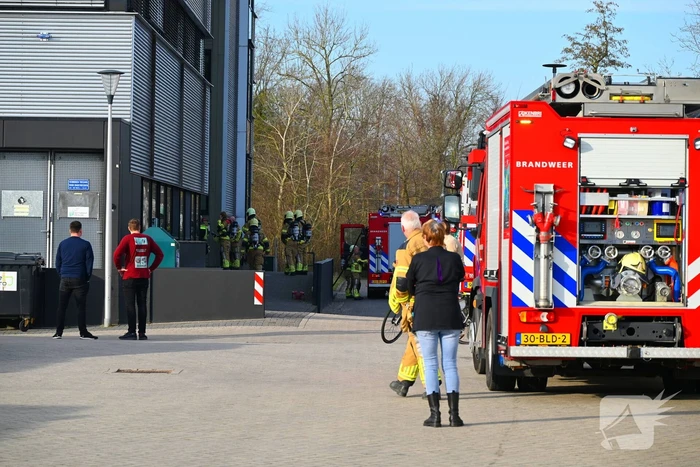 Gebouw ontruimd door brand