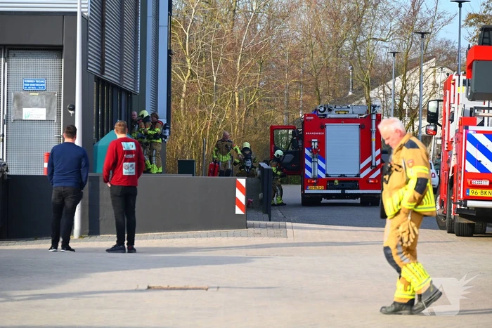Gebouw ontruimd door brand