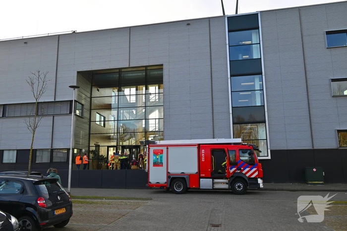 Gebouw ontruimd door brand