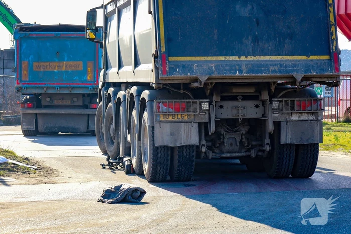 Fatbiker ernstig gewond bij aanrijding met vrachtwagen