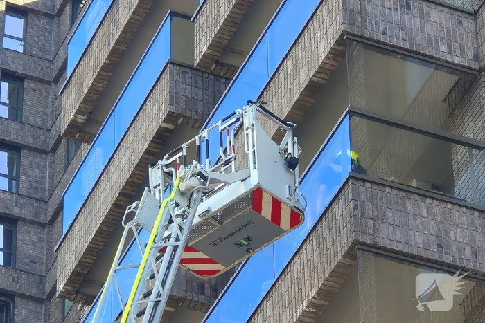 Brandweer ingezet voor persoon op balkon