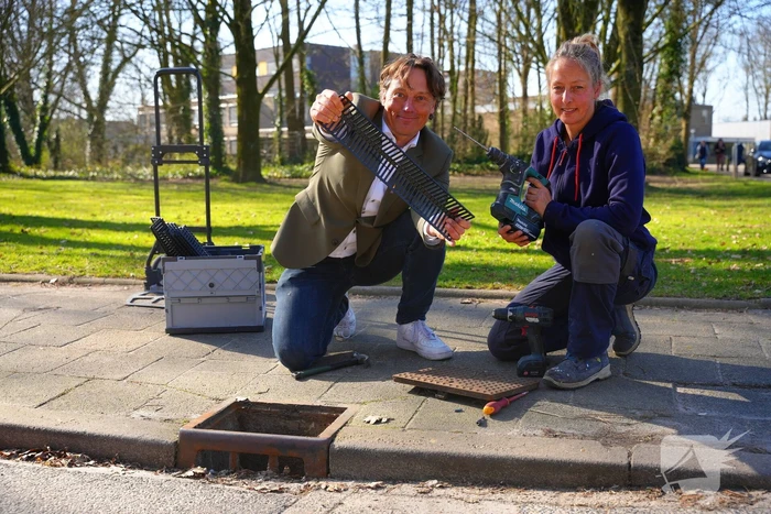 Wethouder plaatst paddentrap