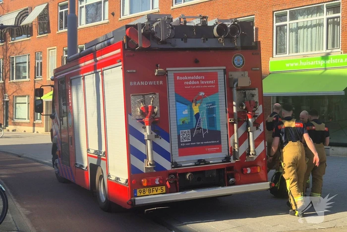 Brandweer bevrijdt Kind uit speeltoestel