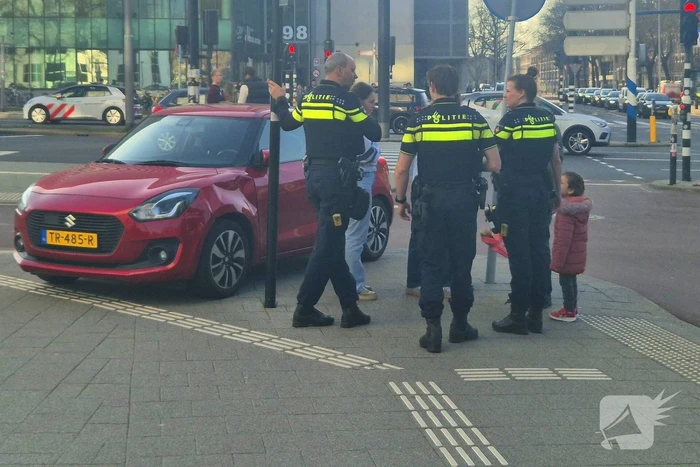 Aanrijding tussen scooter en auto