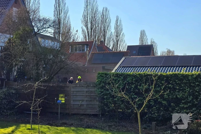 Veel rookontwikkeling bij brand in grote schuur