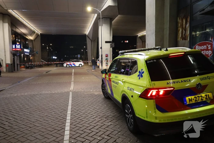 Jongen in been gestoken tijdens ruzie