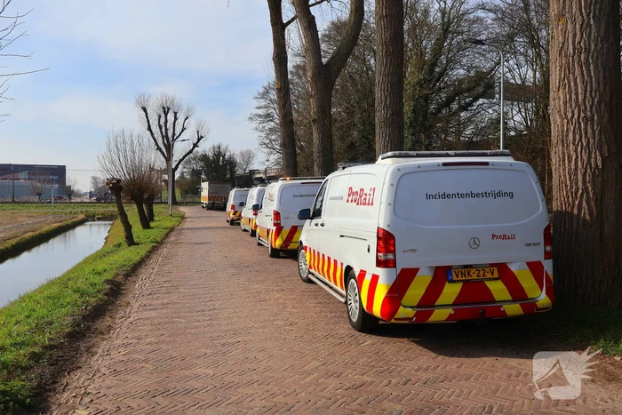Defecte trein zorgt voor verkeersstremming