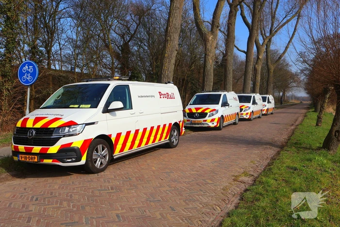 Defecte trein zorgt voor verkeersstremming