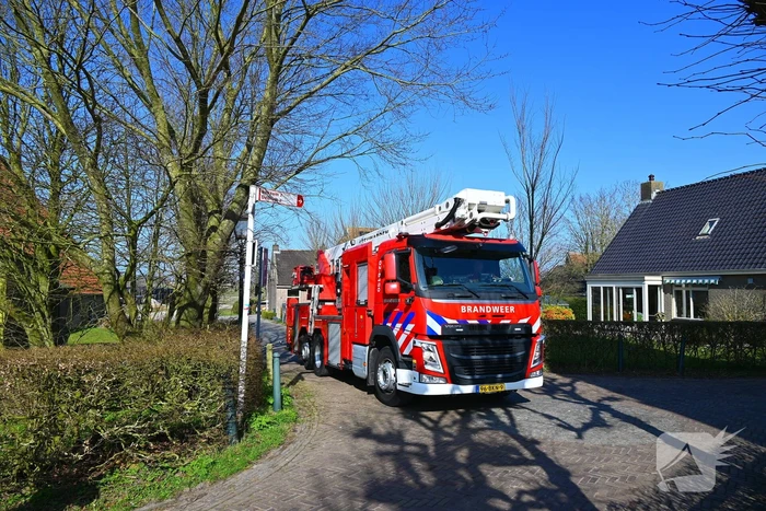 Electrisch apparaat vat vlam in stal