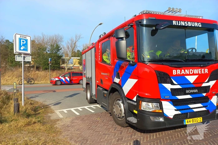 Brandweer zet veel materieel in voor duinbrand