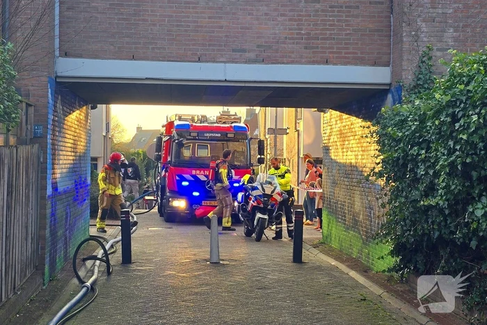Flinke rookontwikkeling bij brand in flatwoning