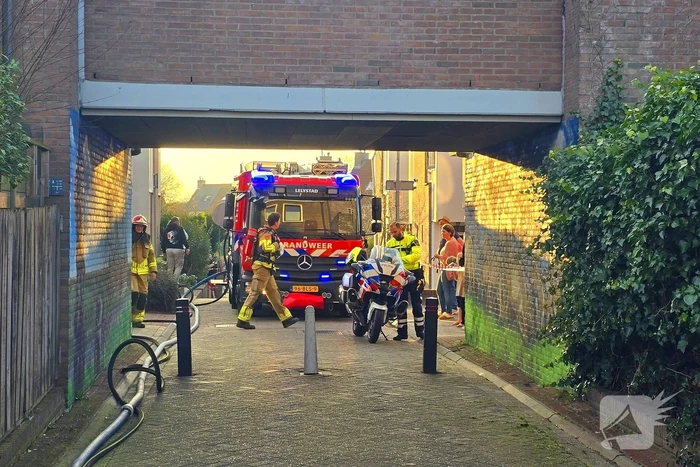 Flinke rookontwikkeling bij brand in flatwoning