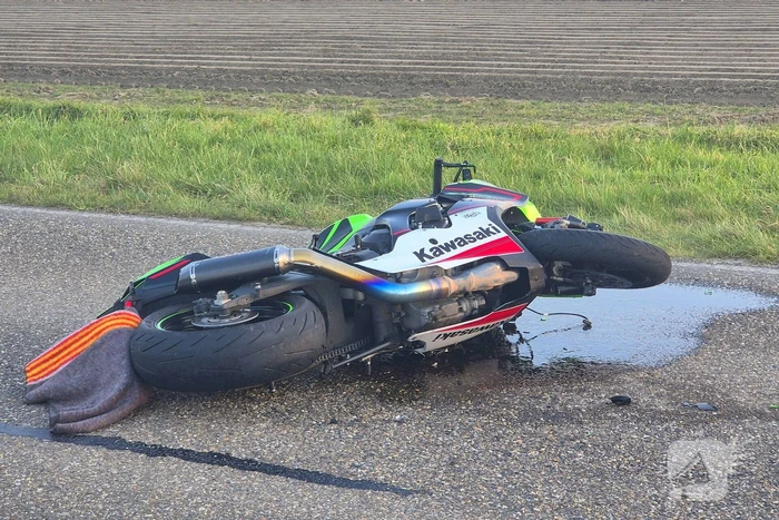 Moterrijder gewond bij ongeval
