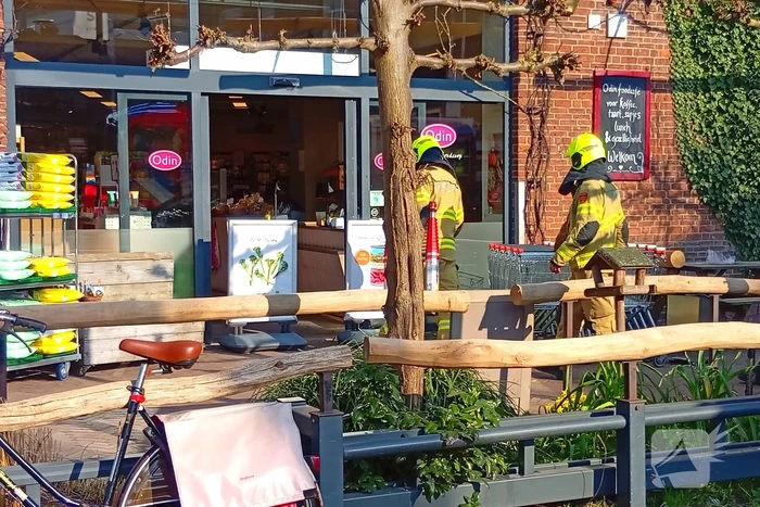 Brandweer onderzoekt situatie na gaslek