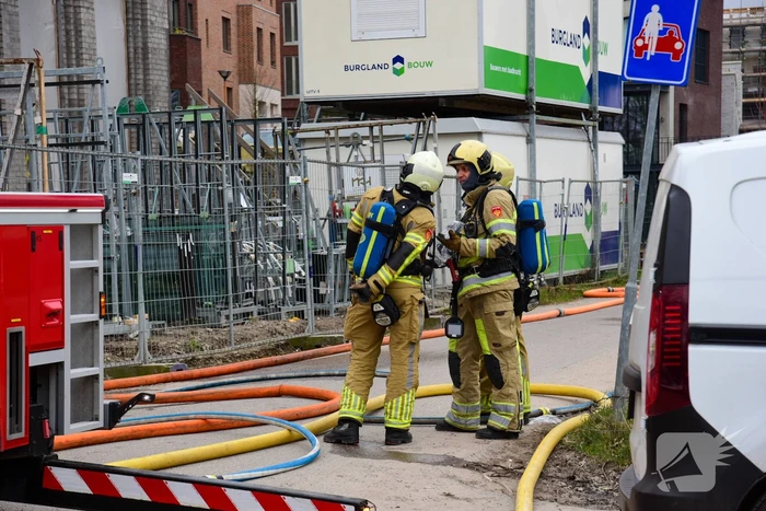 Flinke rookontwikkeling bij brand op dakterras