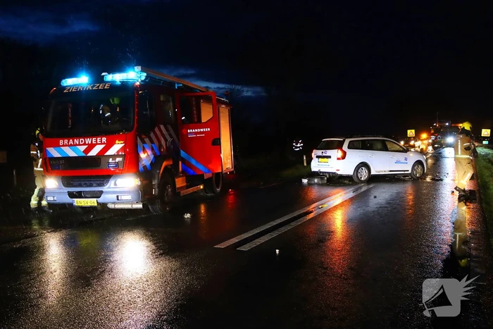 Gewonde naar ziekenhuis na aanrijding