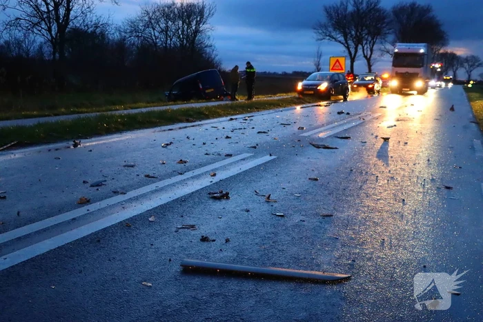 Gewonde naar ziekenhuis na aanrijding