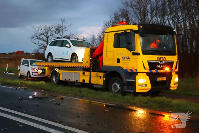 Gewonde naar ziekenhuis na aanrijding