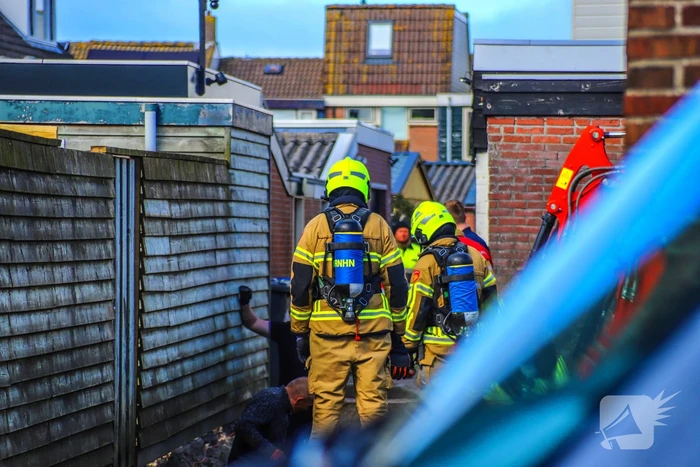 Gaslekkage ontdekt tijdens rioleringswerkzaamheden