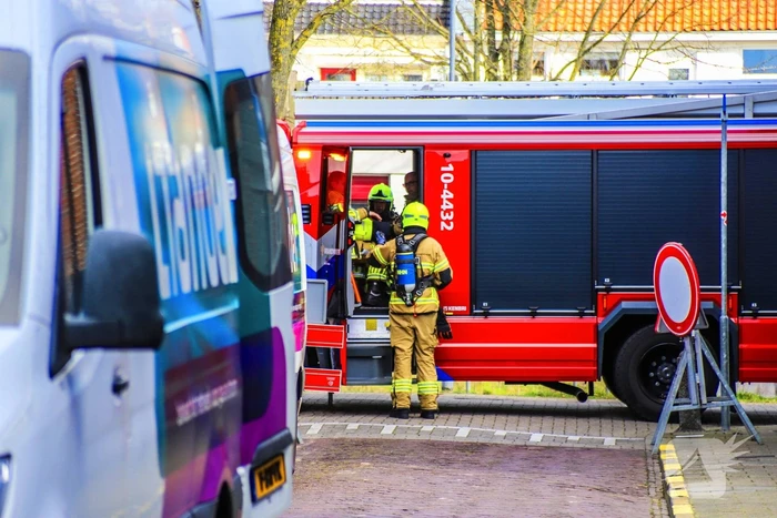 Gaslekkage ontdekt tijdens rioleringswerkzaamheden
