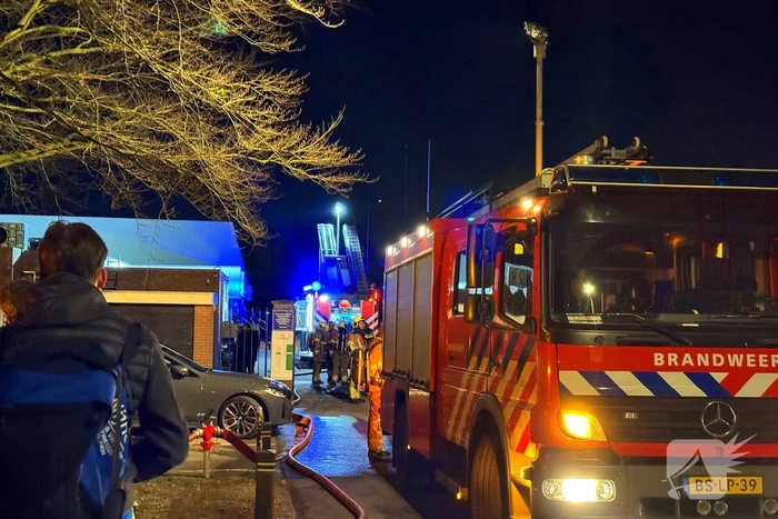 Brand in plafond van clubgebouw voetbalvereniging RKDVC