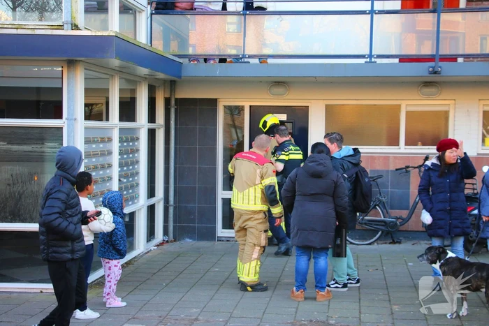 Brand in meterkast snel onder controle
