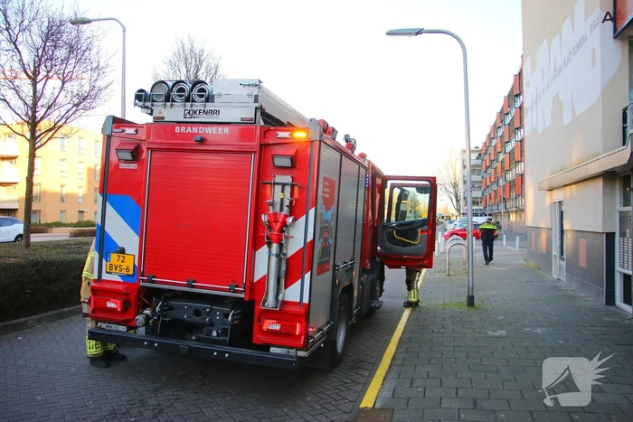 Brand in meterkast snel onder controle
