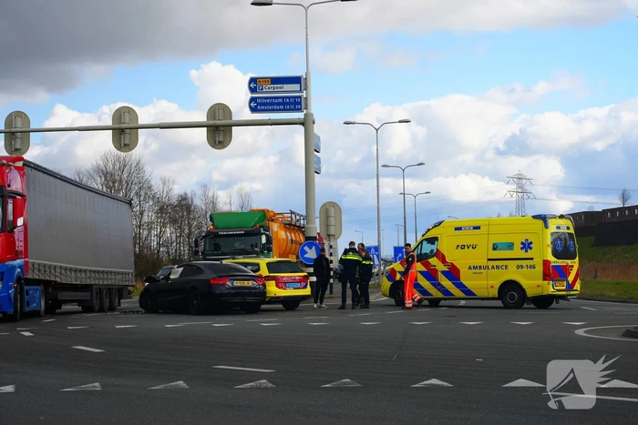 Ongeval tussen orgaan vervoerder en personenwagen