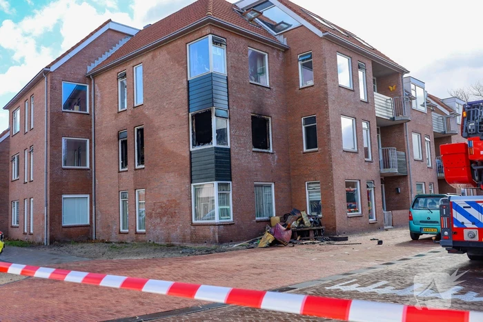 Brand in appartementencomplex, appartementen ontruimd