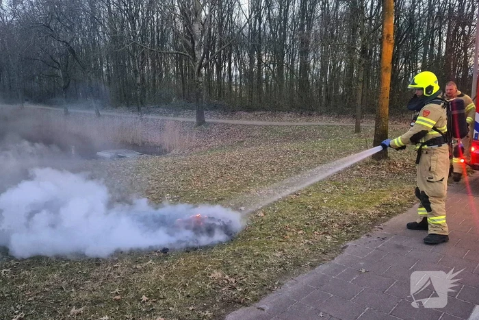 Buitenbrand zorgt voor actie van de brandweer