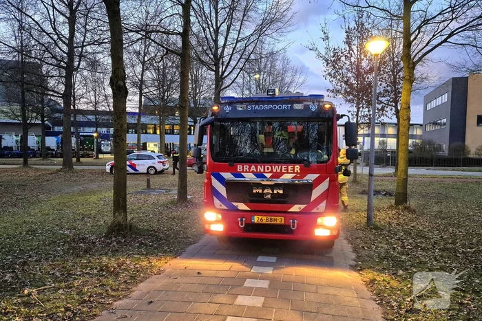 Buitenbrand zorgt voor actie van de brandweer