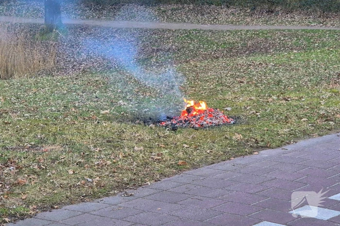 Buitenbrand zorgt voor actie van de brandweer